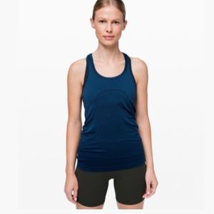 Lululemon COOL RACERBACK II *DYE  Washed Olive Gr